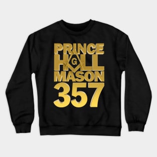 Prince Hall PHA 357 Masonic Freemason Crewneck Sweatshirt
